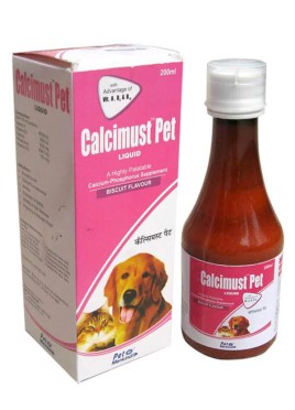Mankind Calcimust Pet 200ml Supplement For Dog And Cat